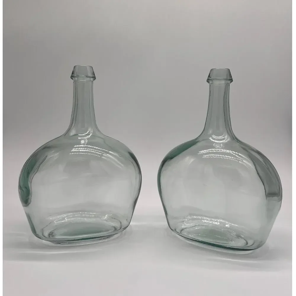 NWOT Spanish Glass Bottle Vases - Birch Lane 8x10